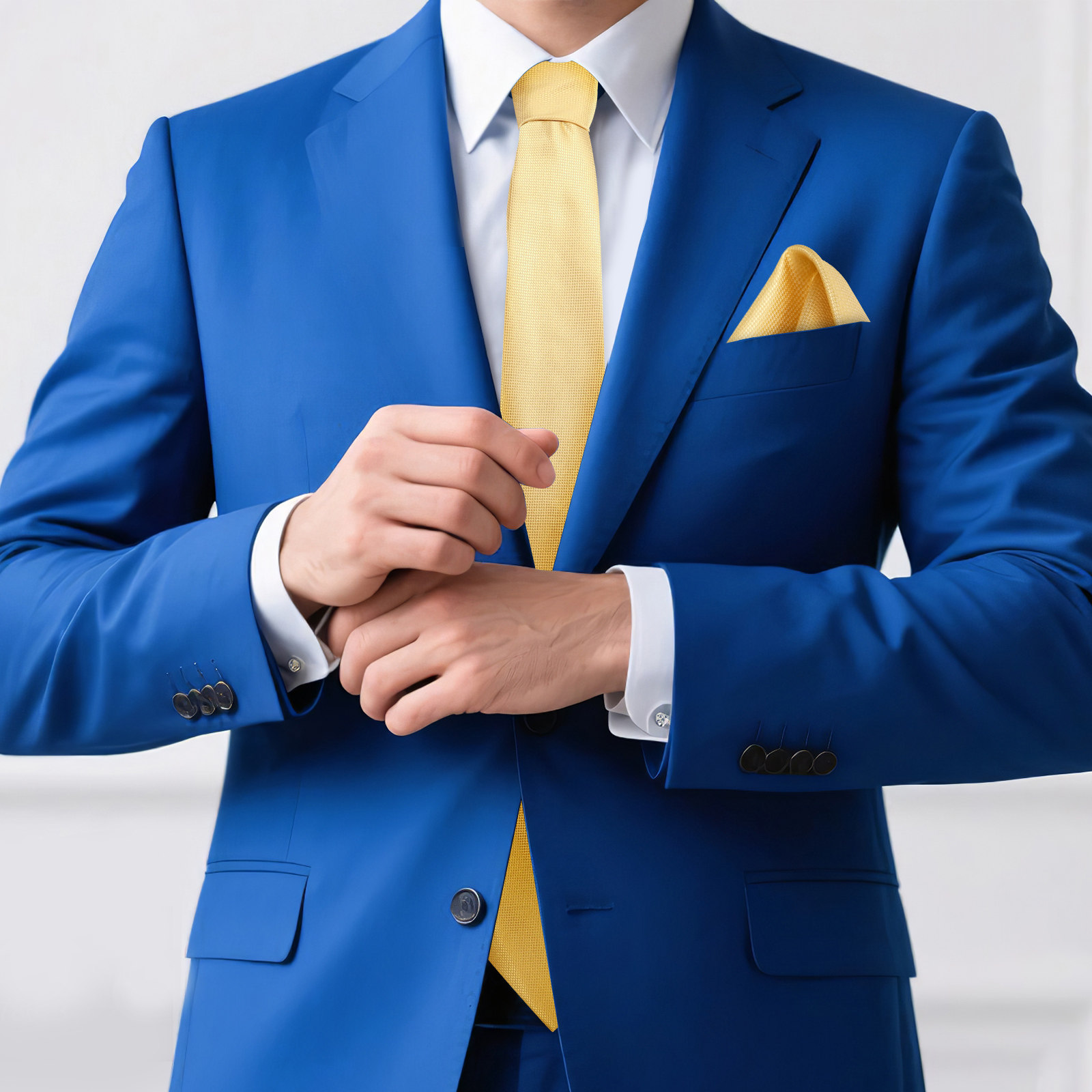 5 pcs Men'S Tie Set Necktie Po - Pocket Square Set ulasan dan harga