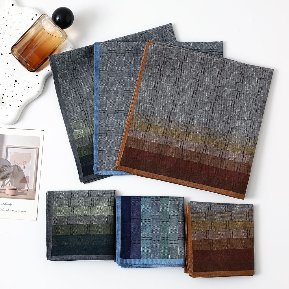 Men's Cotton Yarn-dyed Contras - Handkerchief Cotton Men ulasan dan harga