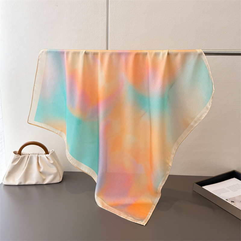 2025 Design Fashion Square Sil - Scarf Silk Square ulasan dan harga